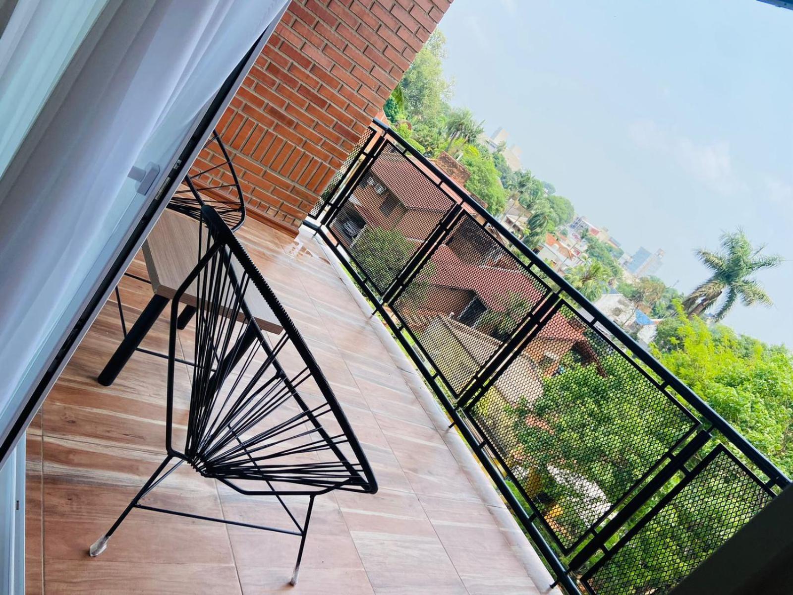 Amplio Y Calido Con Parrilla En El Balcon Apartamento Posadas Exterior foto